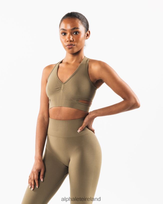 Clothing IE Alphalete Women Stratus Bra Willow Green 2L4400104