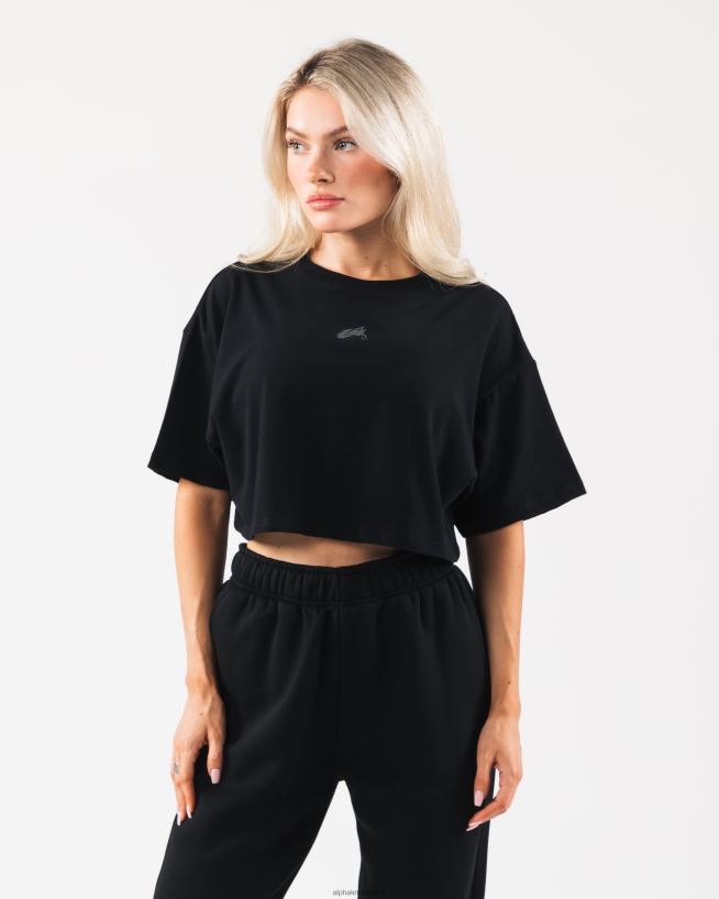Clothing IE Alphalete Women Origin Crop Black 2L4400192