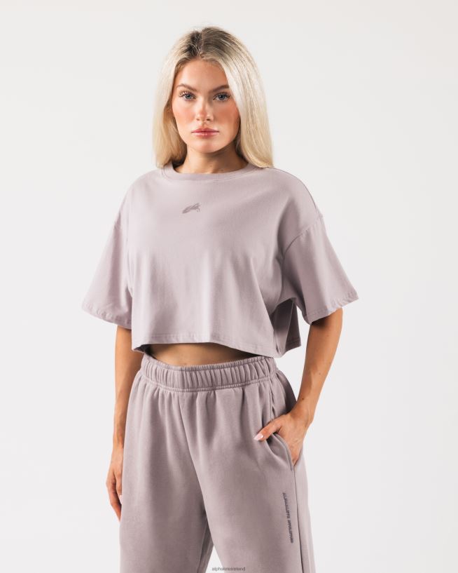 Clothing IE Alphalete Women Origin Crop Rose Water Pink 2L4400188