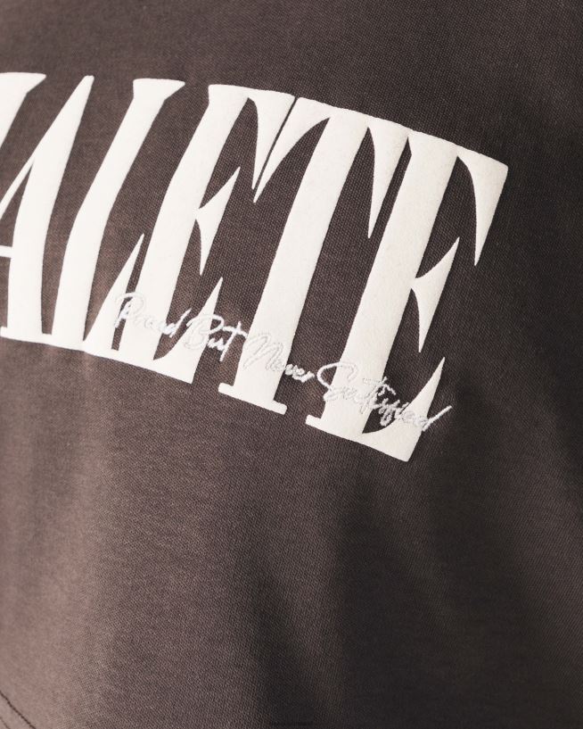 Clothing IE Alphalete Women Republic Crop Tee Turkish Coffee Brown 2L4400200