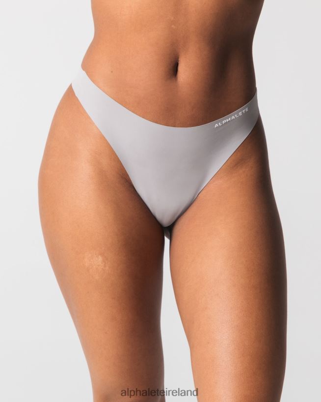 Clothing IE Alphalete Women Seamless Thong 3pk Med Grey/Navy/Black 2L4400467